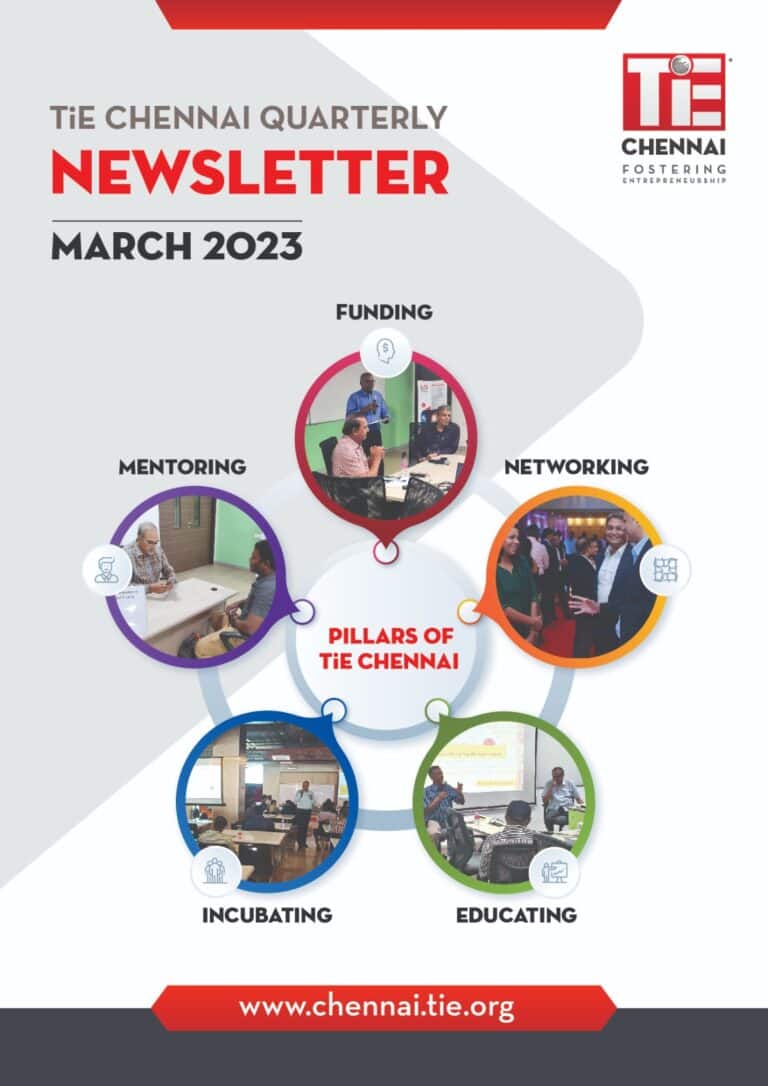 TiE சென்னை Quartely Newsletter March 2023